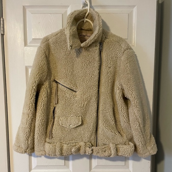Free People So Cozy Slouchy Moto Jacket - Picture 6 of 14